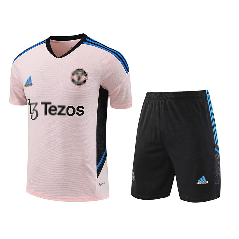 Camiseta de Entrenamiento de Manchester United 2023/2024 Rosa/Negro